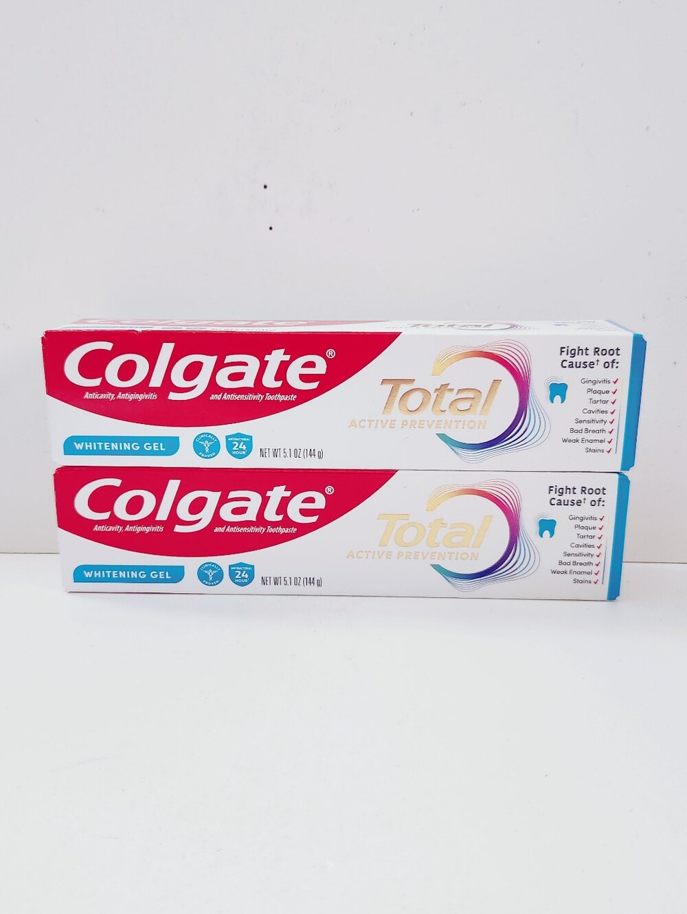 🔮3/$15 Colgate Total Active Prevention Toothpaste Whitening Gel